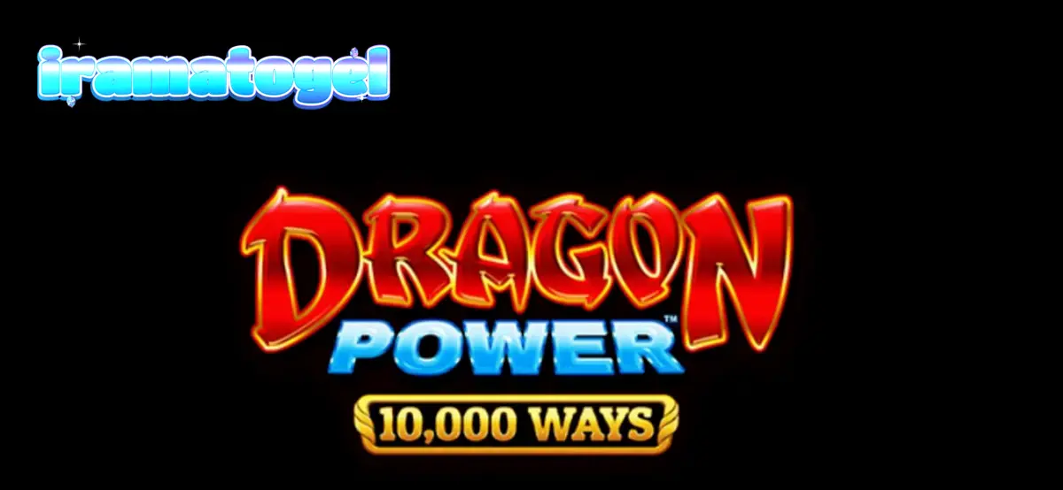 Tampilan visual slot Dragon Power 10,000 Ways dengan tema naga dan emas